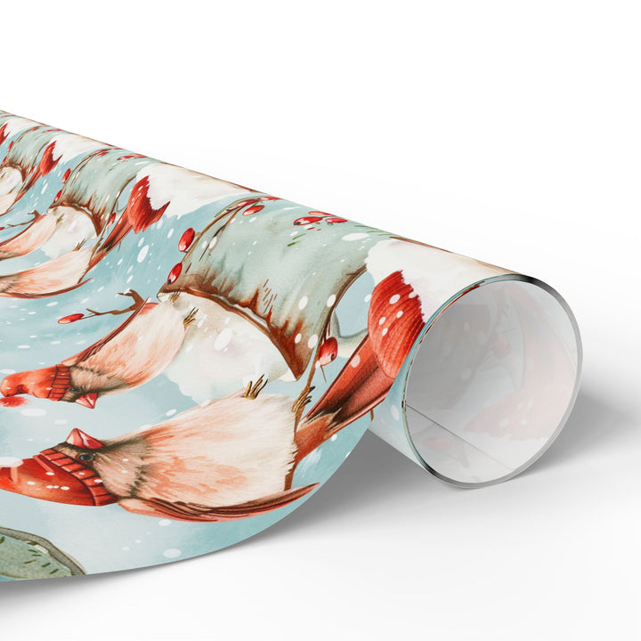 Wrapping Paper - Winter Cardinal Merriment