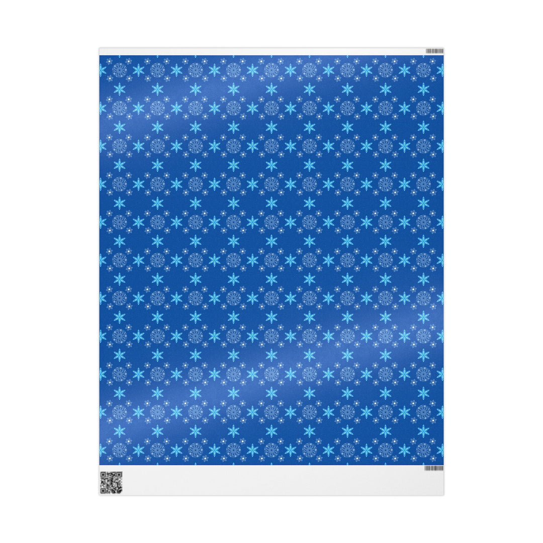 Wrapping Paper - Blue Winter Wonderland