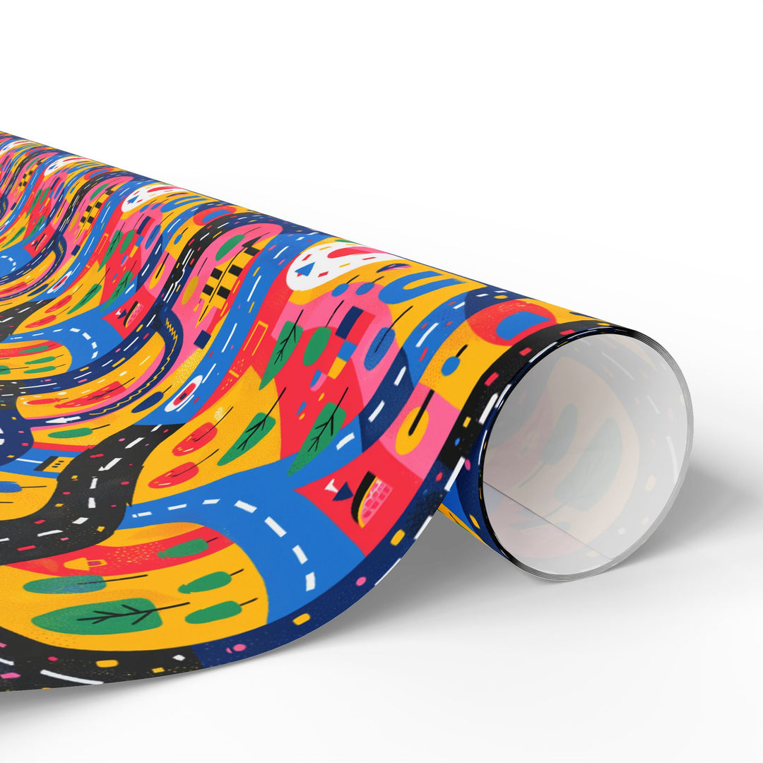 Wrapping Paper - Kids Playful Roadtrip