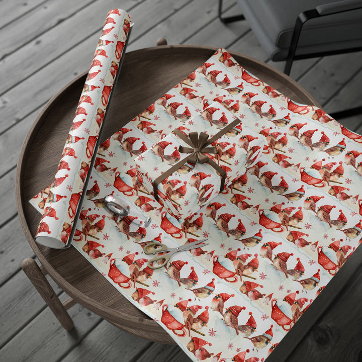 Wrapping Paper - Cardinal Cozy Cup