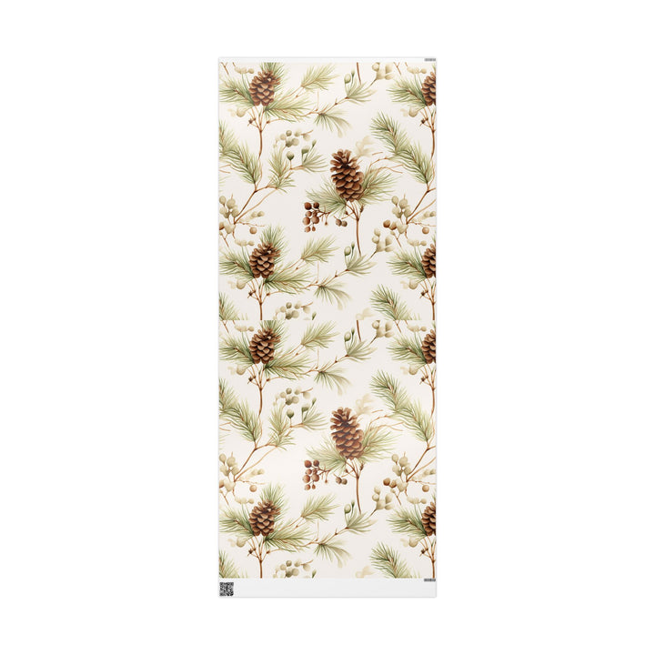 Wrapping Paper - Seasonal Pinecone