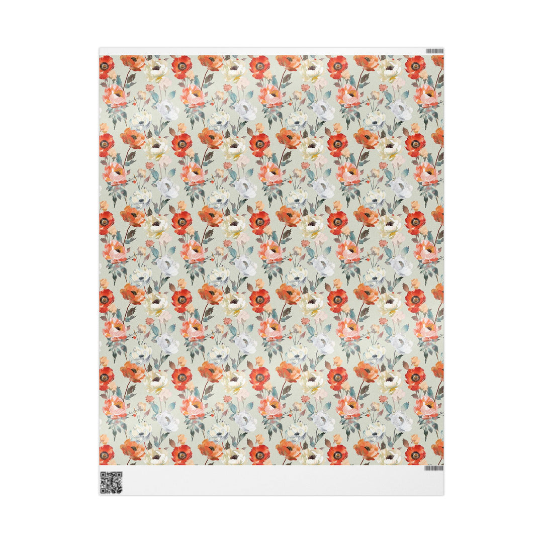 Wrapping Paper - Elegant Blooms Floral