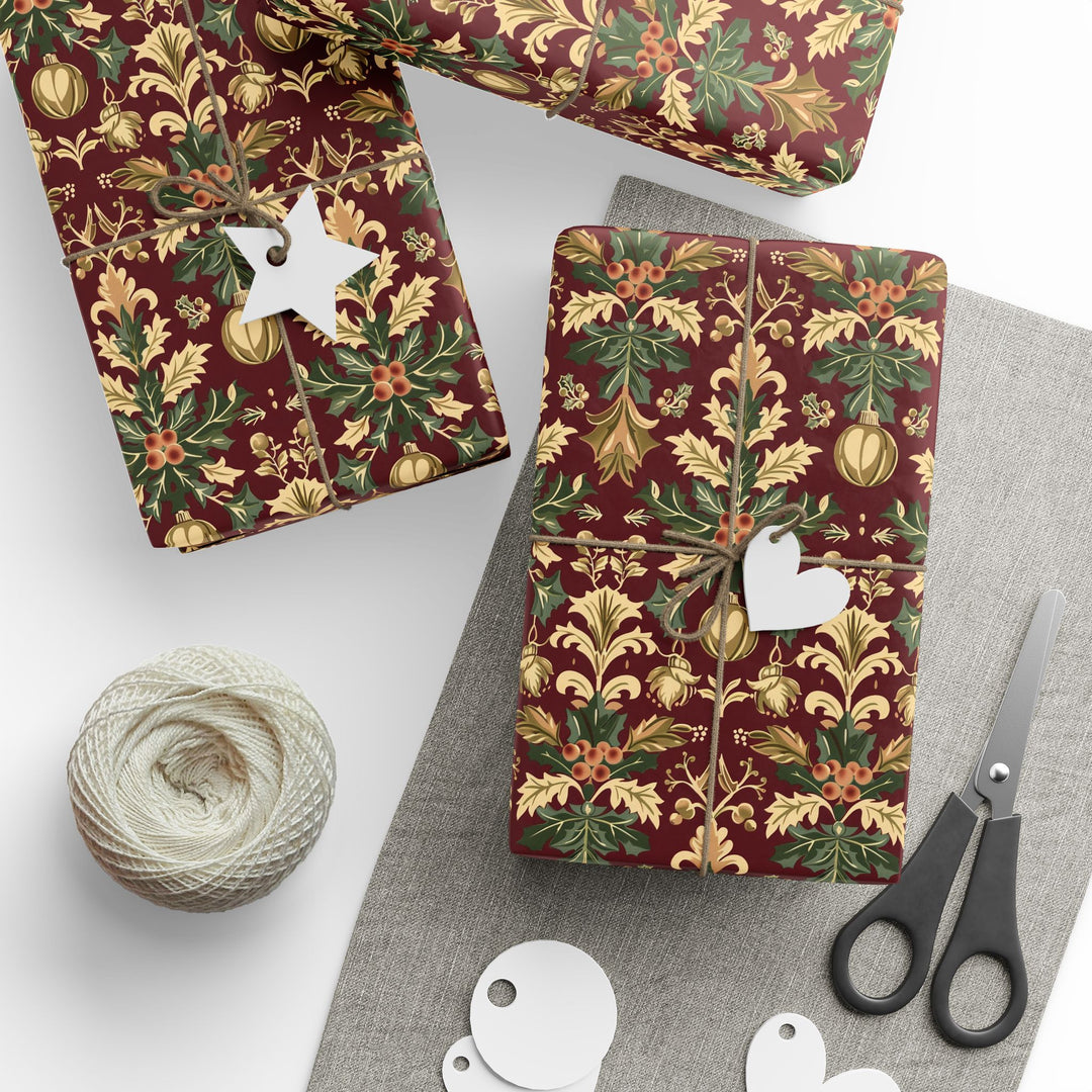 Wrapping Paper - Ornate Holiday Elegance