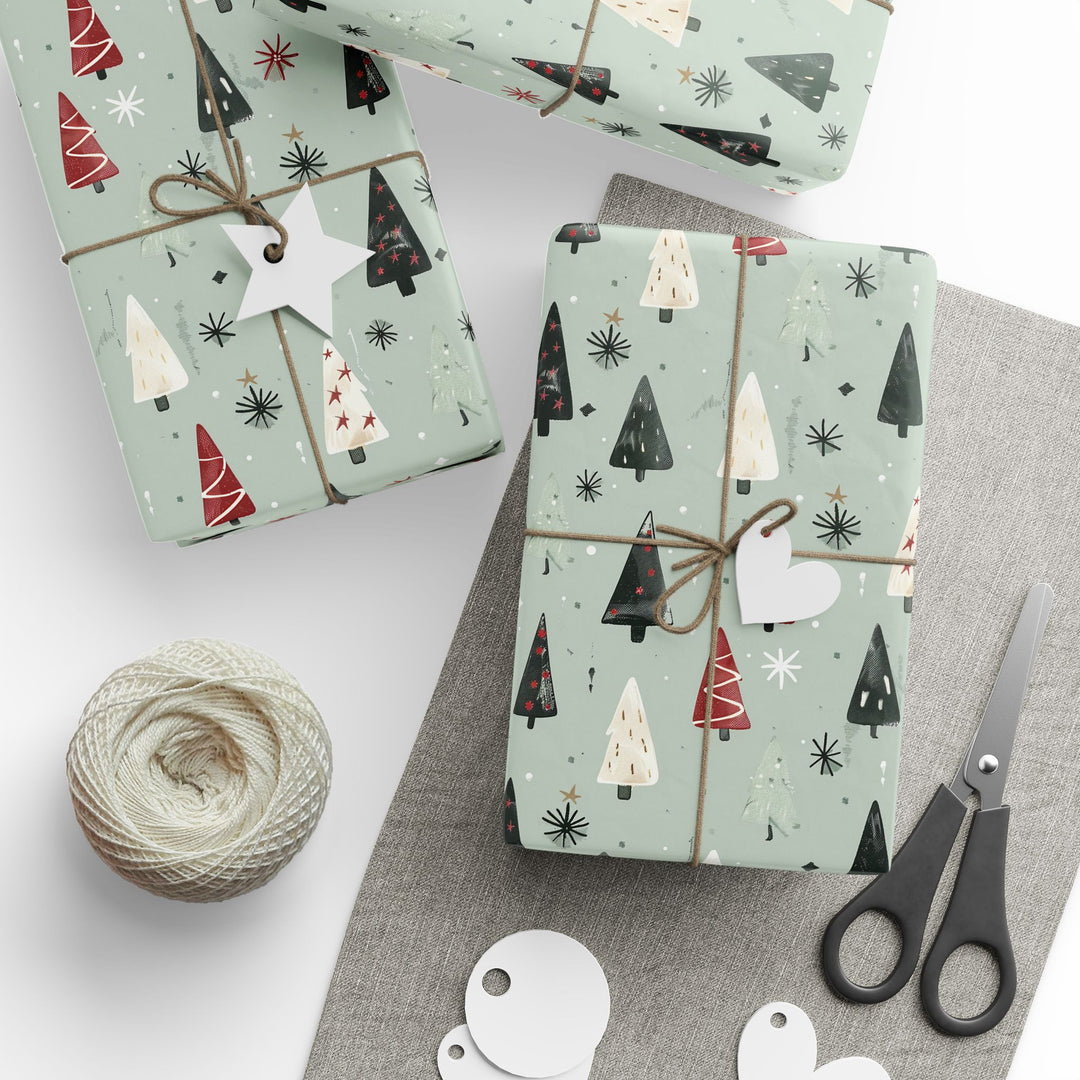 Wrapping Paper -  Whimsical Winter Forest