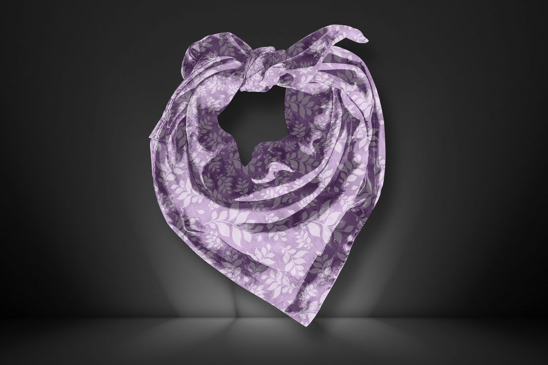 Fabric by the Yard - Lilac Leaf