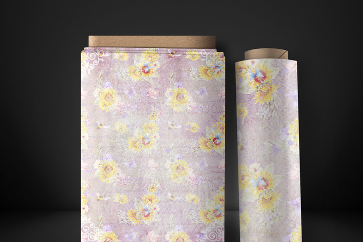 Fabric by the Yard - Pastel Bloom